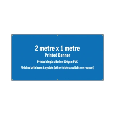  2m - X - 1m - Printed - Banner - 01